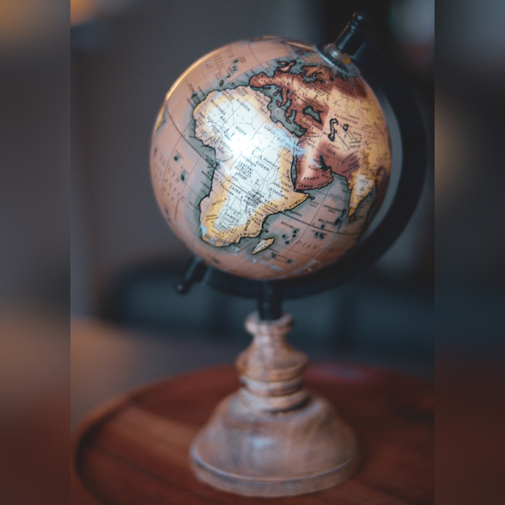 Desktop World Map Globe